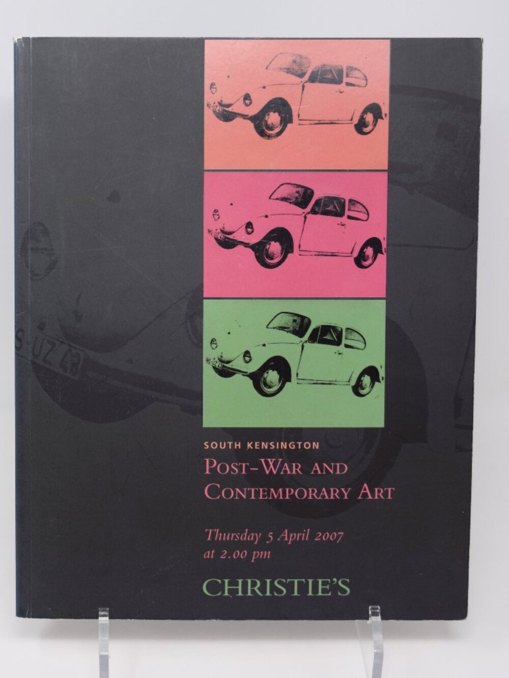 Christies Auction Catalog South Kensington Post War Contemporary Art 5 Aprl 2007